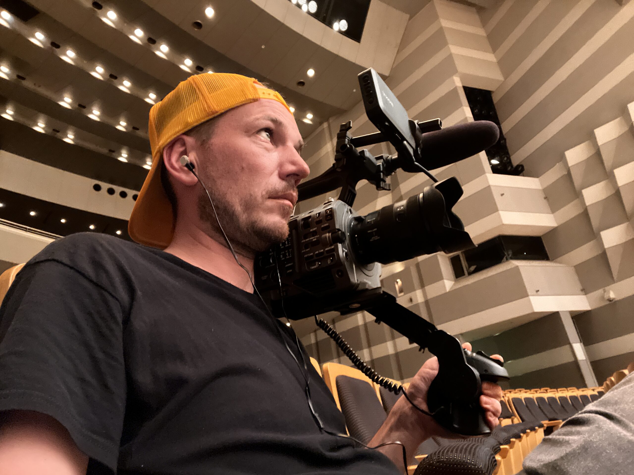 Broadcast-Kamera im Konzerthaus
